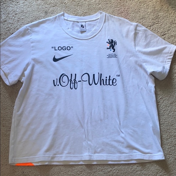 nike off white mercurial tee